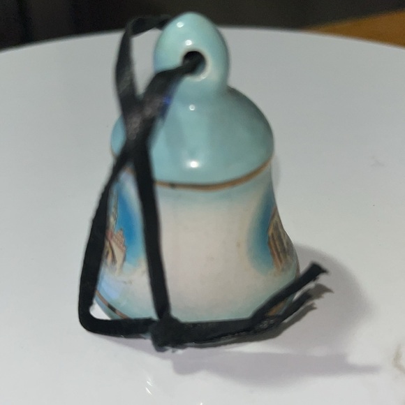 Vintage Rare Ceramic Bell, Blue, Church, Slovakia - Picture 5 of 8